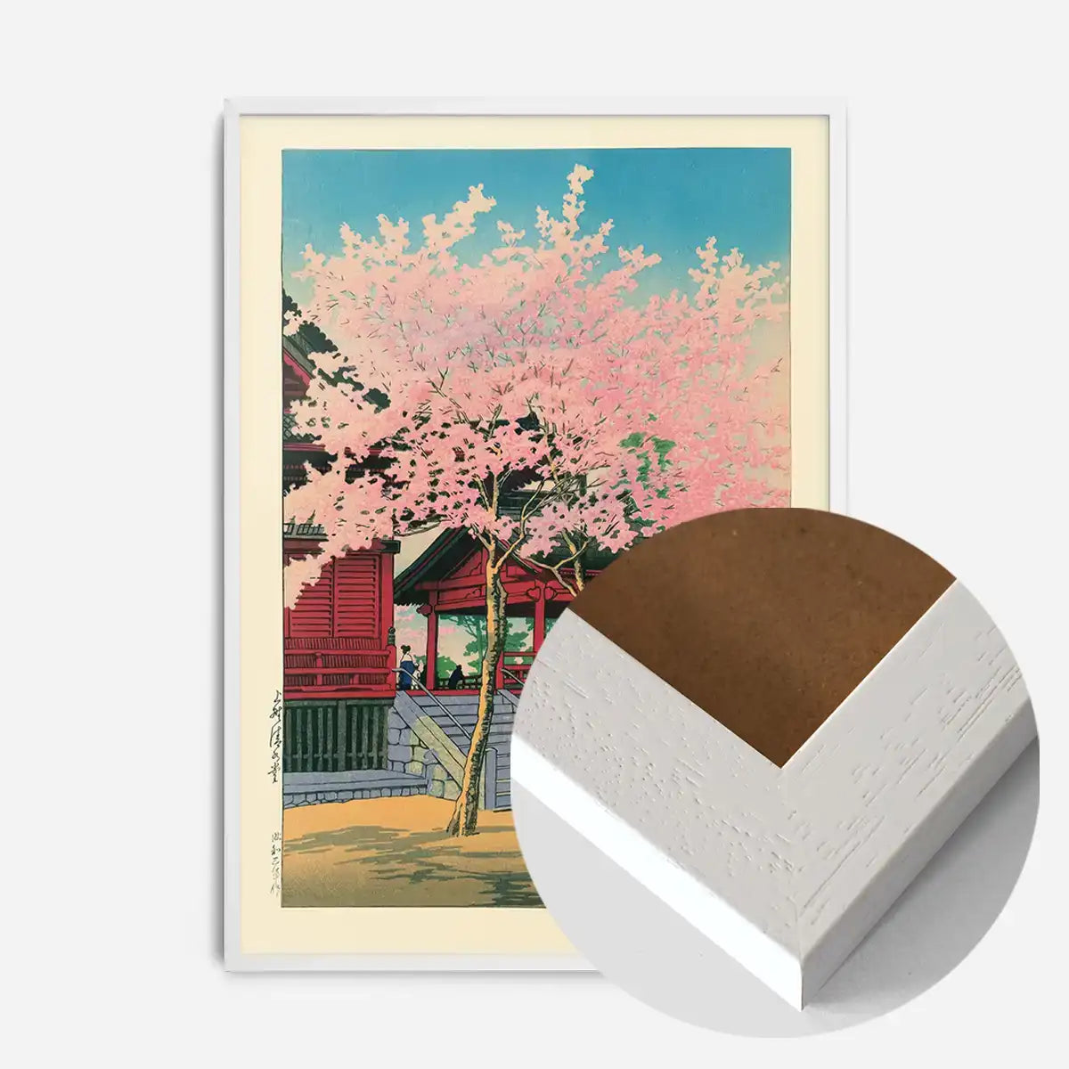 Kiyomizu Hall Ueno by Hasui Kawase