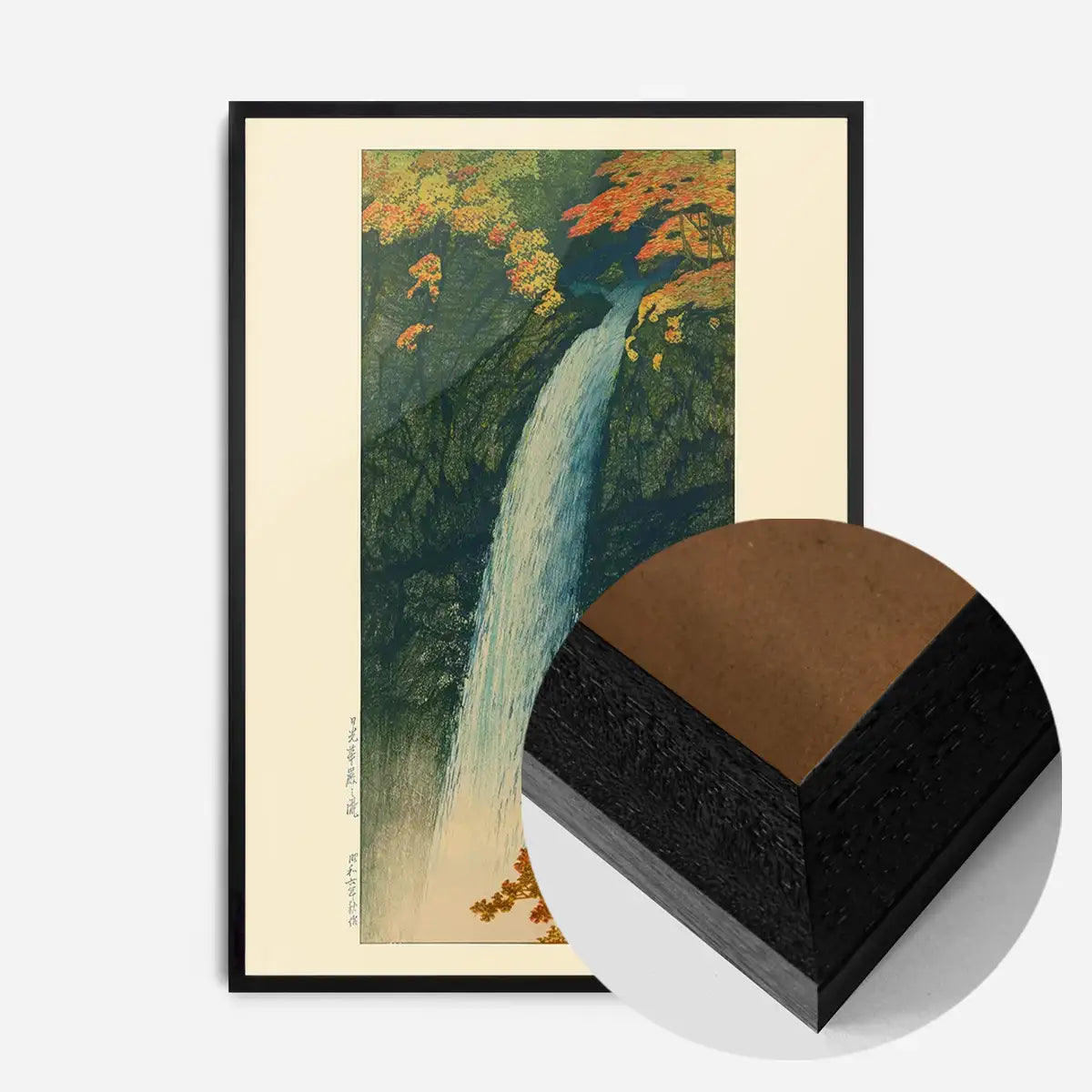 Keegon Waterfalls at Nikko by Hasui Kawase