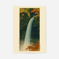 Keegon Waterfalls at Nikko by Hasui Kawase