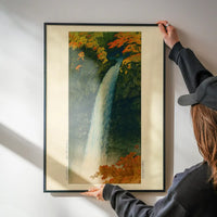 Keegon Waterfalls at Nikko by Hasui Kawase