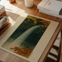 Keegon Waterfalls at Nikko by Hasui Kawase