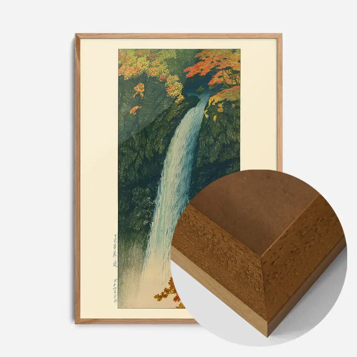 Keegon Waterfalls at Nikko by Hasui Kawase