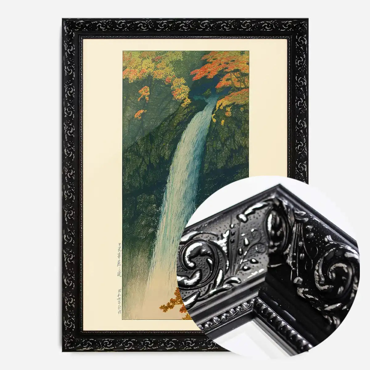 Keegon Waterfalls at Nikko by Hasui Kawase