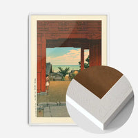 Tamon Temple by Hasui Kawase