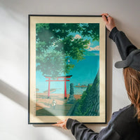 Nikko Chuzenji Lake Utagahama by Hasui Kawase