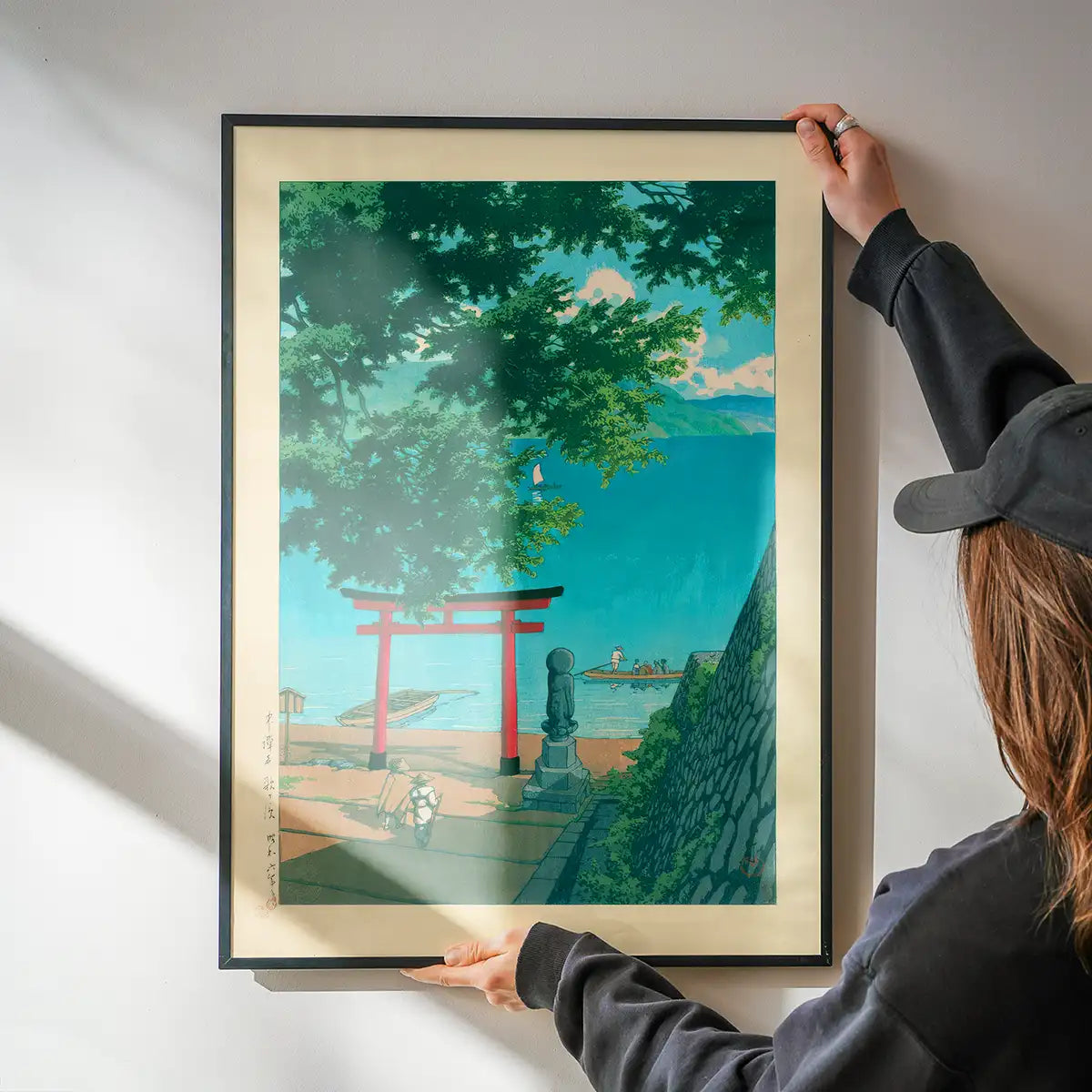 Nikko Chuzenji Lake Utagahama by Hasui Kawase