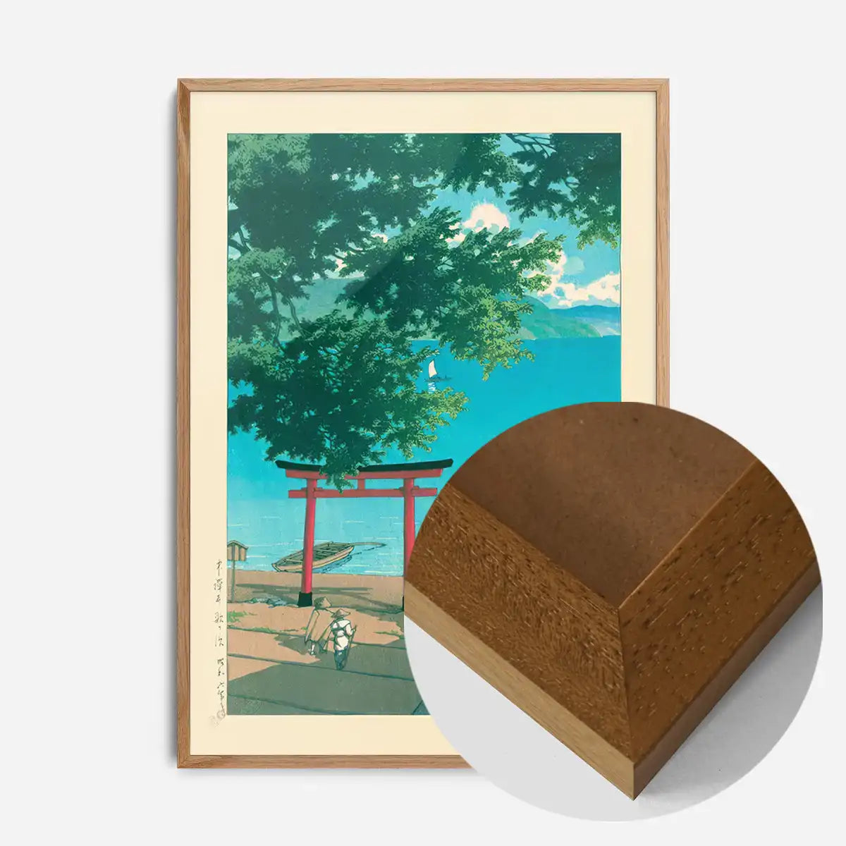Nikko Chuzenji Lake Utagahama by Hasui Kawase