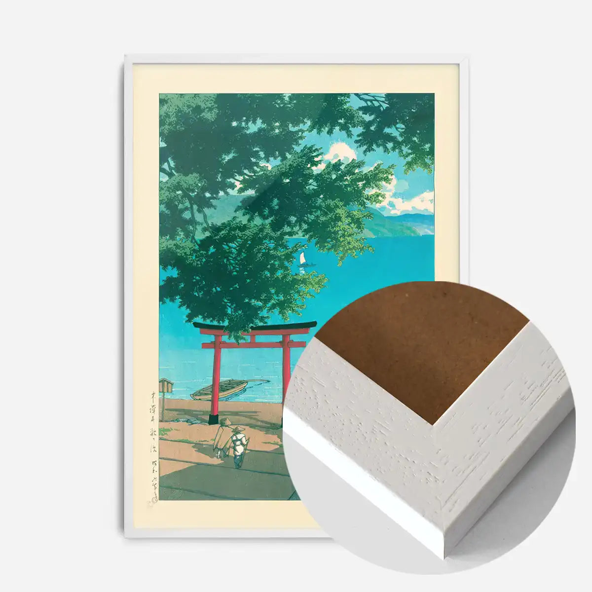 Nikko Chuzenji Lake Utagahama by Hasui Kawase