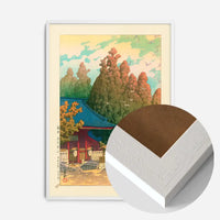 Asama Shrine in Shizuoka by Hasui Kawase