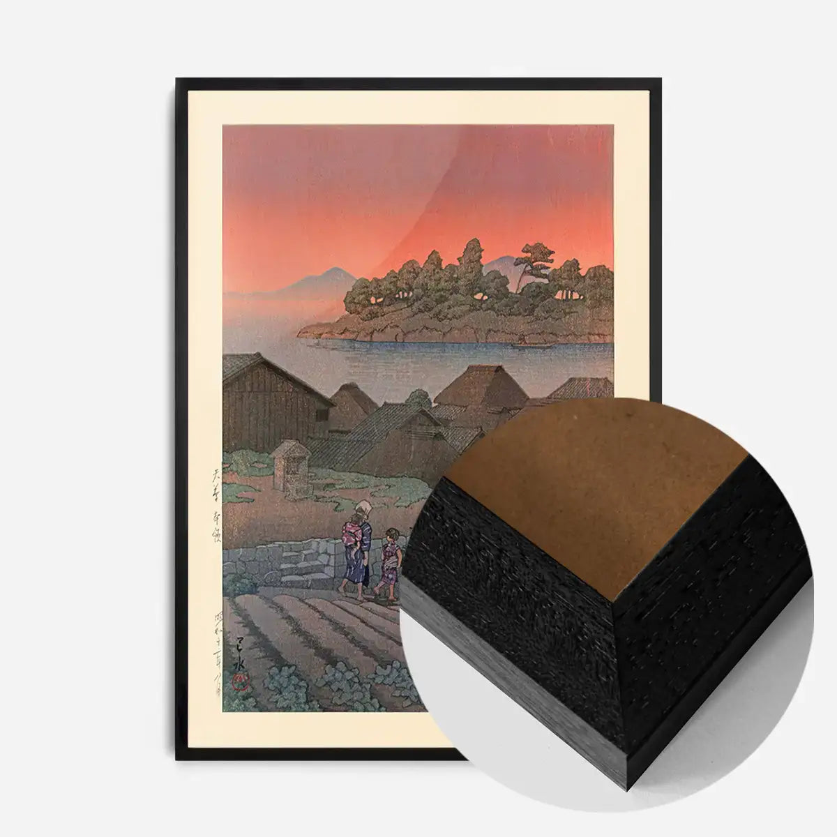 Amakusa Print by Hasui Kawase