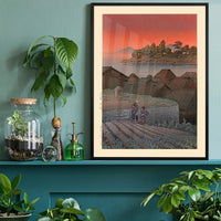 Amakusa Print by Hasui Kawase