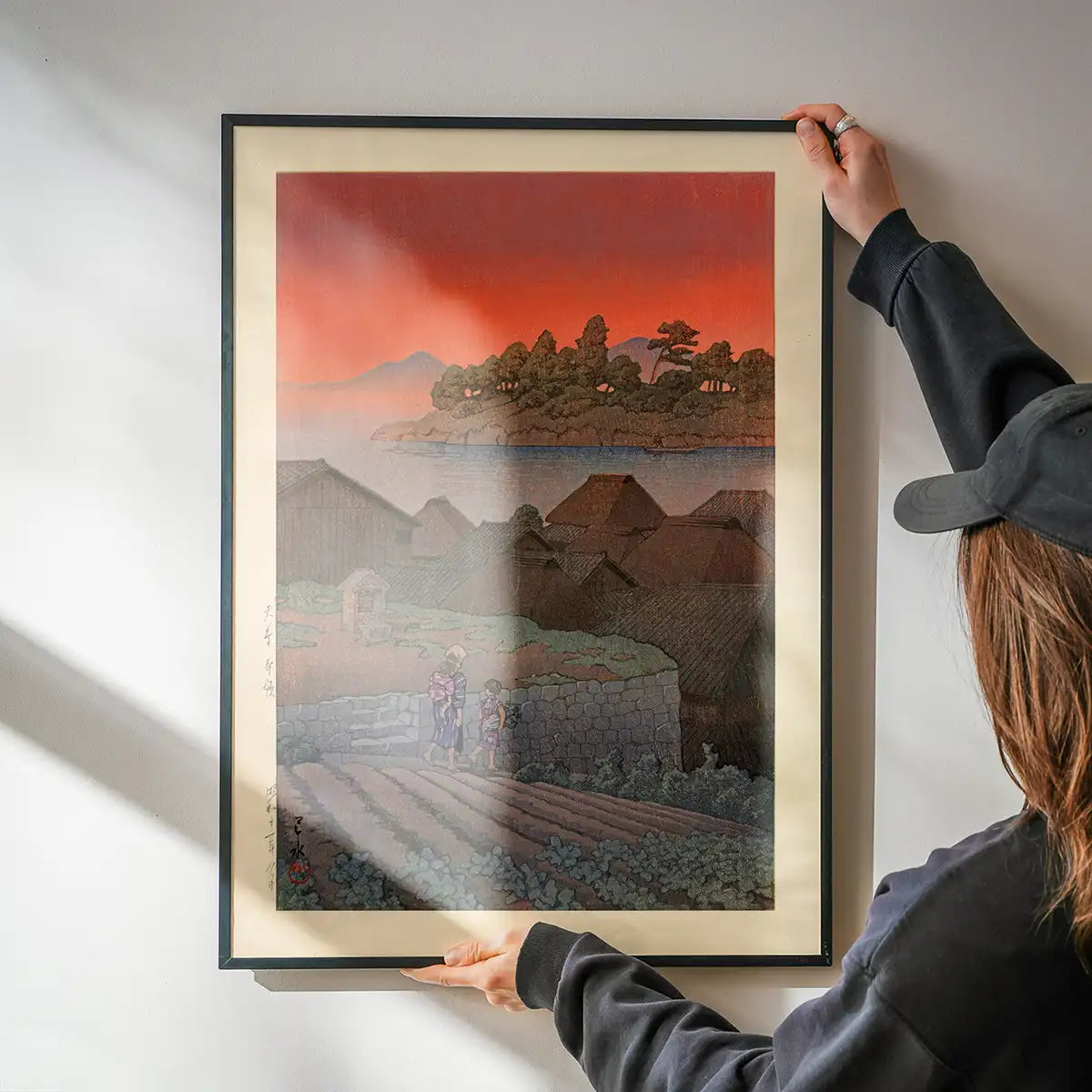 Amakusa Print by Hasui Kawase