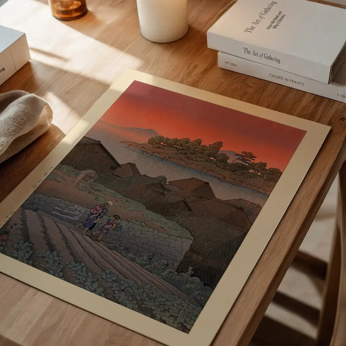 Amakusa Print by Hasui Kawase
