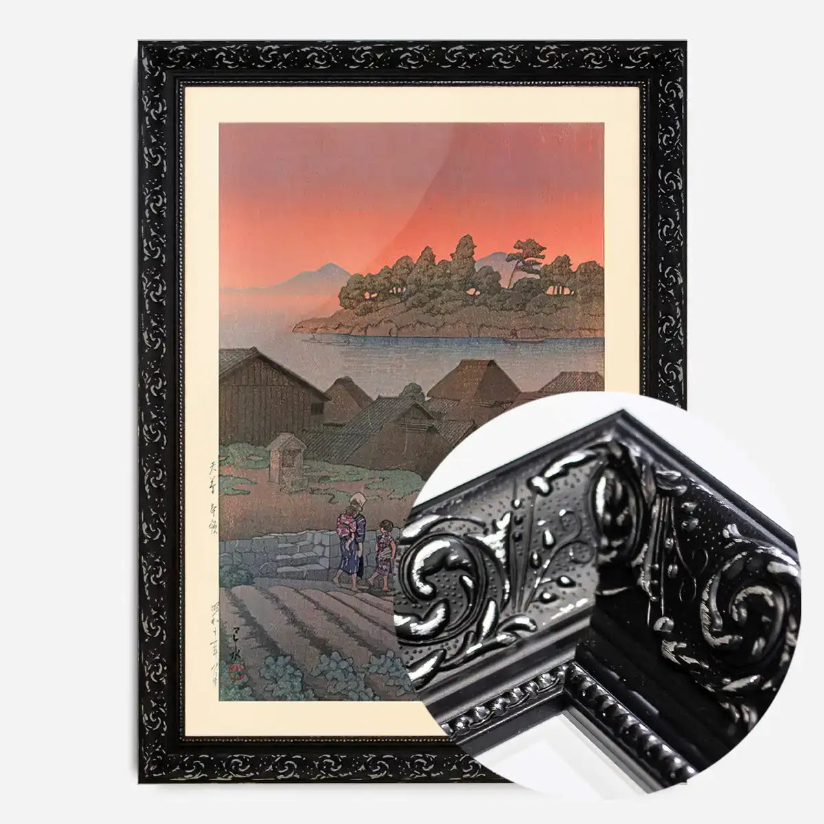 Amakusa Print by Hasui Kawase