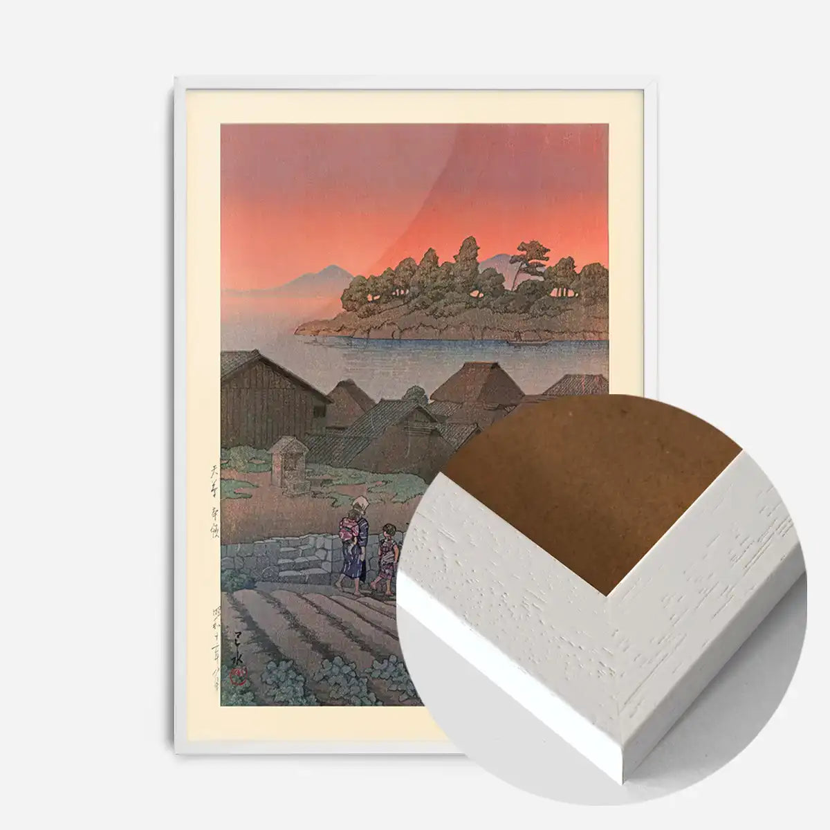 Amakusa Print by Hasui Kawase