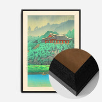 Botan Dai at Ping-yang, Korea Print by Hasui Kawase