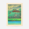 Botan Dai at Ping-yang, Korea Print by Hasui Kawase