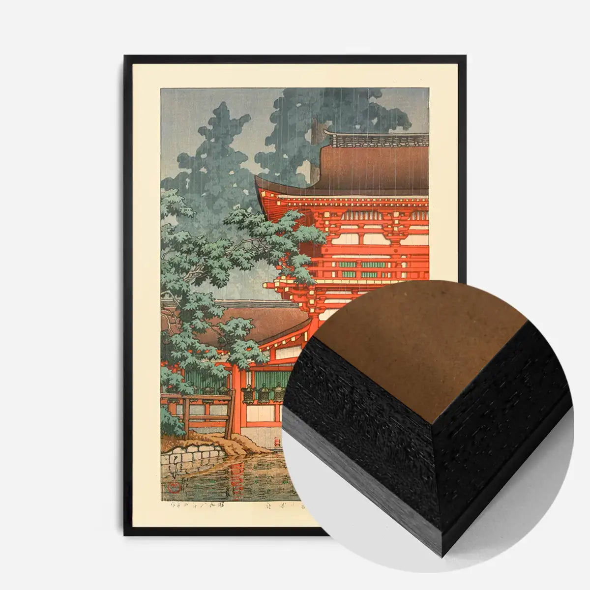 Kasuga Shrine in Nara Print by Hasui Kawase