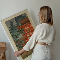 Kasuga Shrine in Nara Print by Hasui Kawase