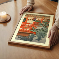 Kasuga Shrine in Nara Print by Hasui Kawase