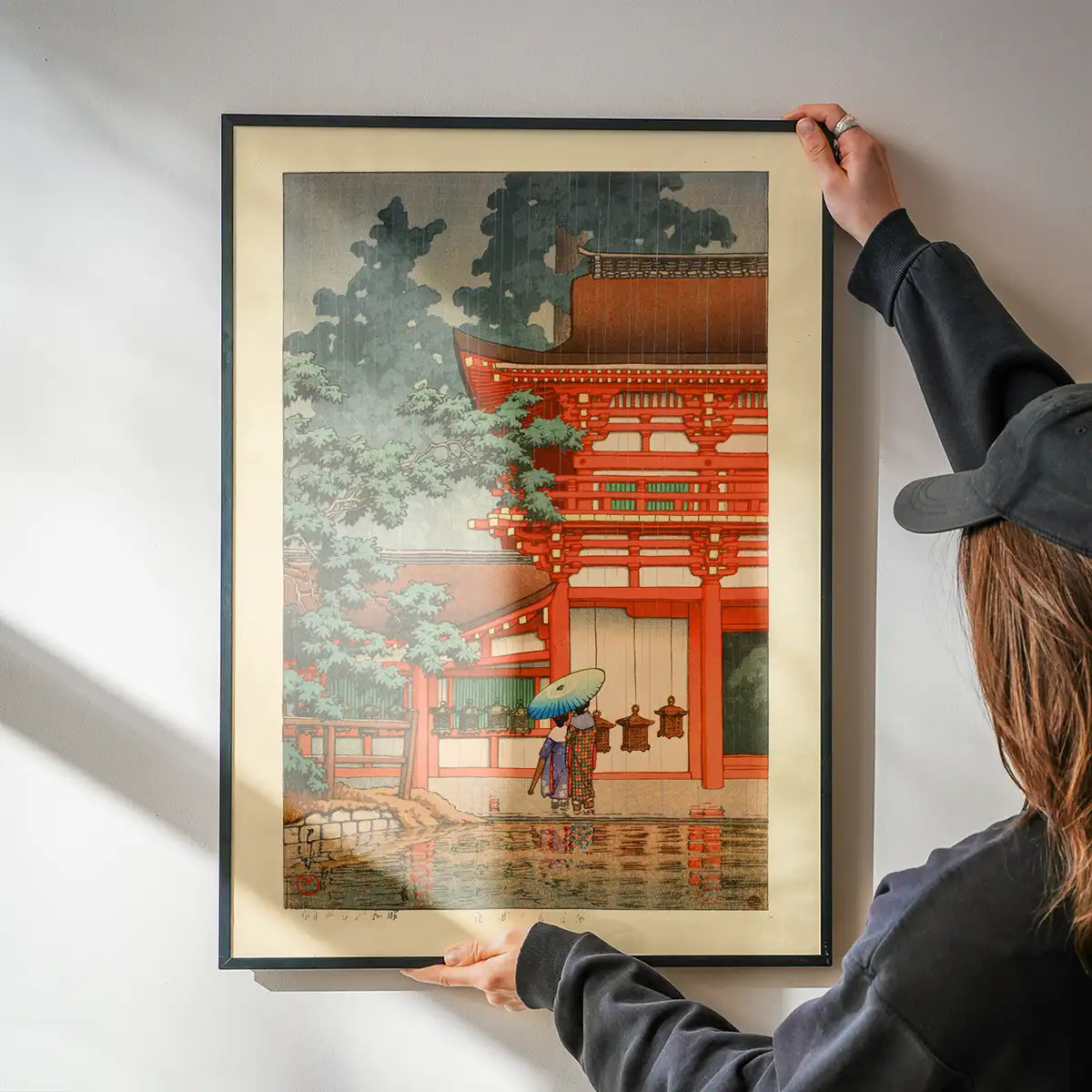 Kasuga Shrine in Nara Print by Hasui Kawase
