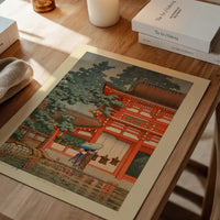 Kasuga Shrine in Nara Print by Hasui Kawase