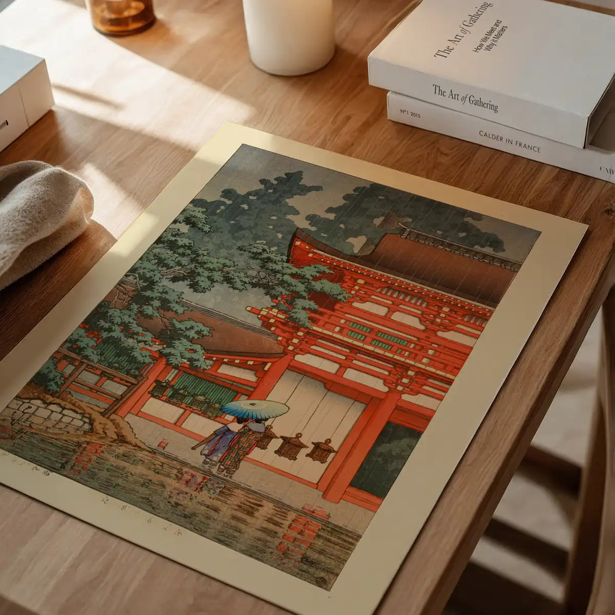 Kasuga Shrine in Nara Print by Hasui Kawase