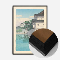 Kikyomon Gate Print by Hasui Kawase