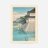 Kikyomon Gate Print by Hasui Kawase