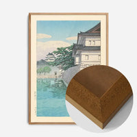 Kikyomon Gate Print by Hasui Kawase