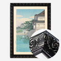 Kikyomon Gate Print by Hasui Kawase