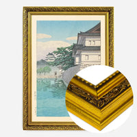 Kikyomon Gate Print by Hasui Kawase