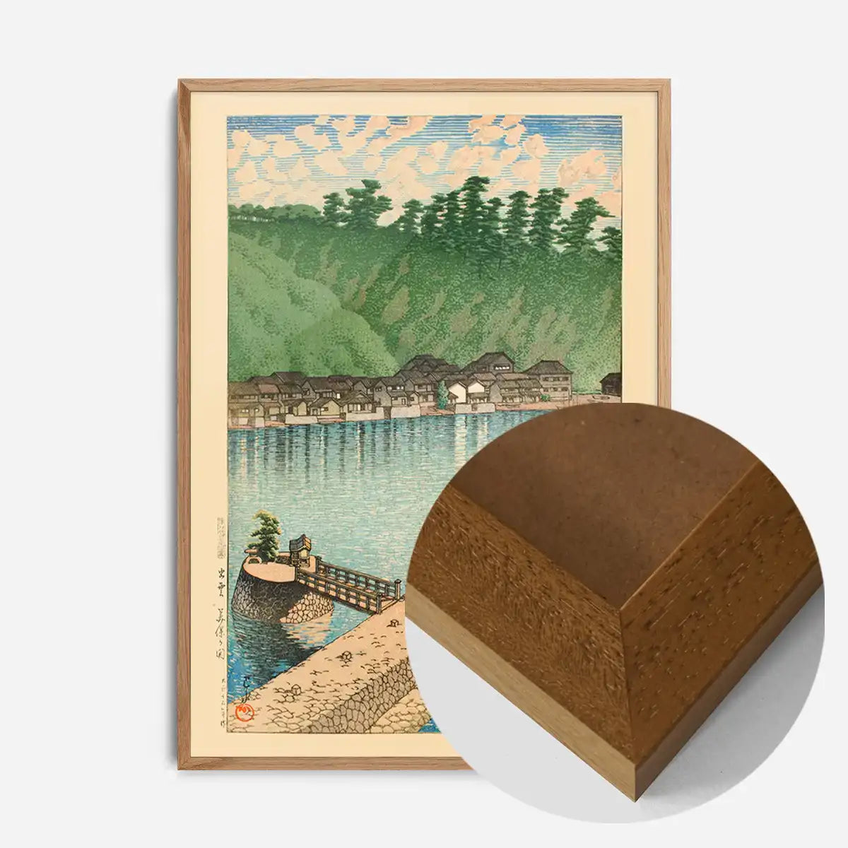 Mihogaseki Beach, Izumo Province Print by Hasui Kawase