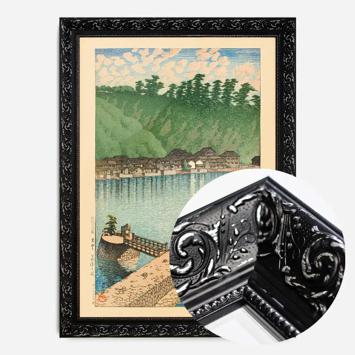 Mihogaseki Beach, Izumo Province Print by Hasui Kawase