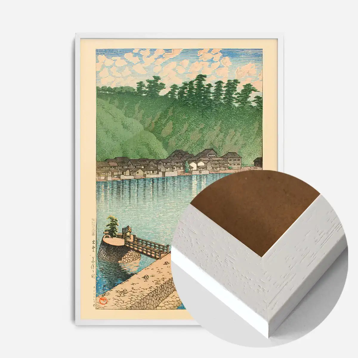 Mihogaseki Beach, Izumo Province Print by Hasui Kawase