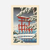 Miyajima in Snow Print by Hasui Kawase