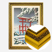 Miyajima in Snow Print by Hasui Kawase