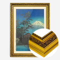 Mt. Fuji in Moonlight and Kawaibashi Bridge Print by Hasui Kawase