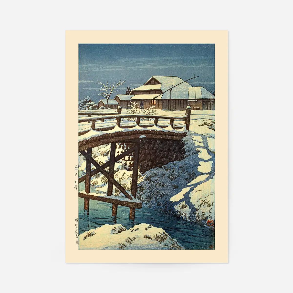 Ono in Mito Print by Hasui Kawase