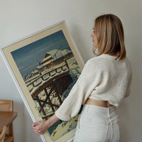 Ono in Mito Print by Hasui Kawase