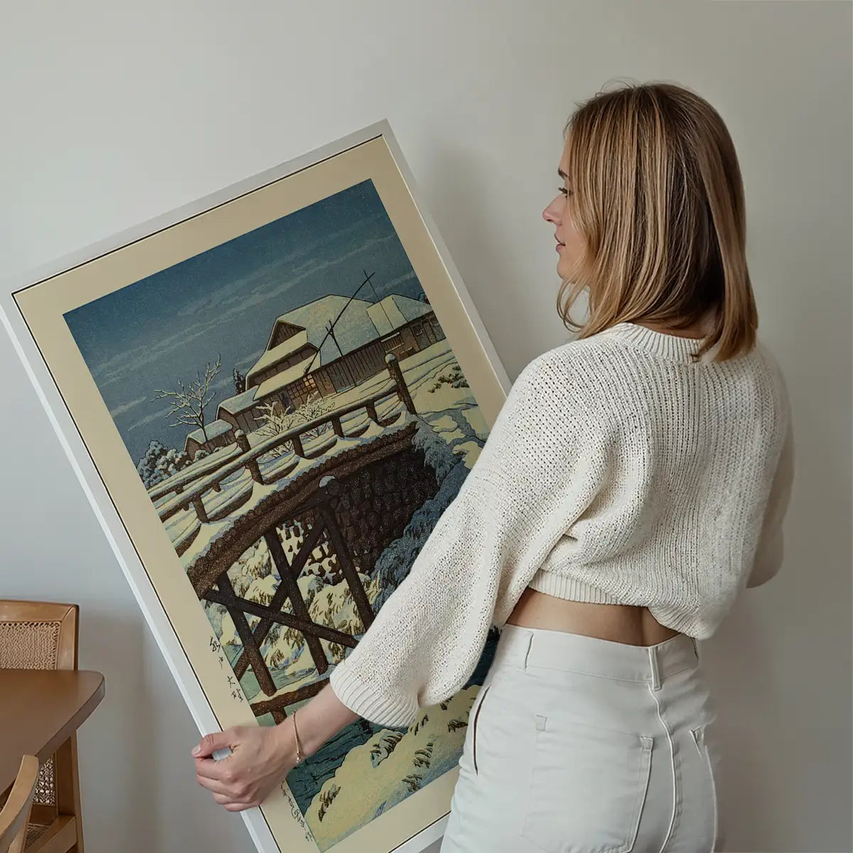 Ono in Mito Print by Hasui Kawase