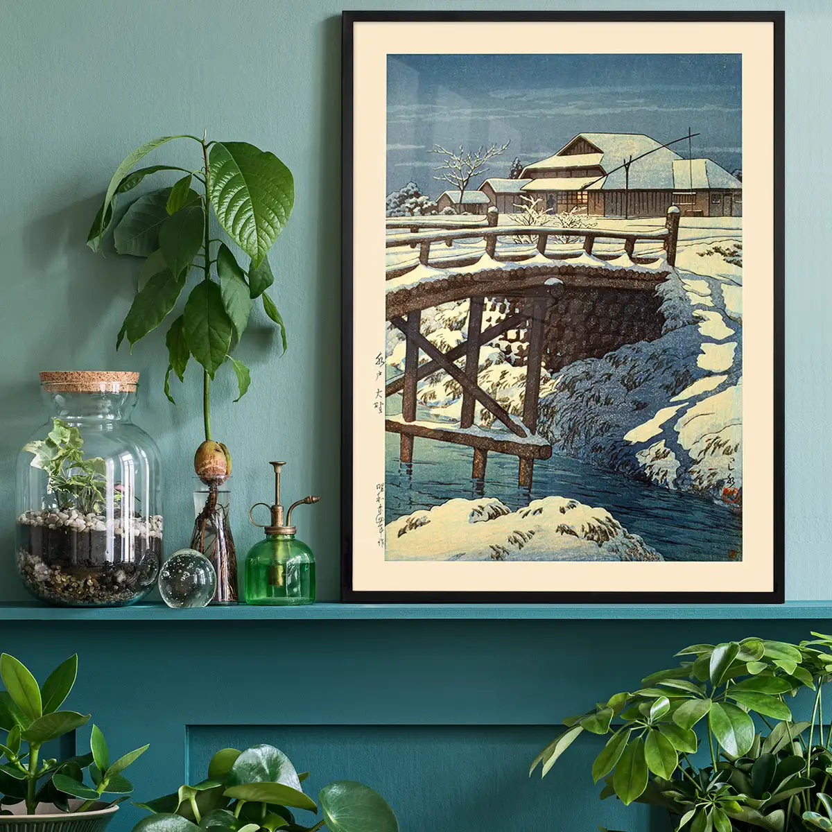 Ono in Mito Print by Hasui Kawase