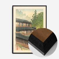Sakunami Hot Springs Print by Hasui Kawase