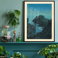 Shinkubo, Hachinohe Print by Hasui Kawase