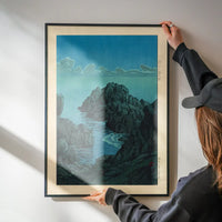 Shinkubo, Hachinohe Print by Hasui Kawase