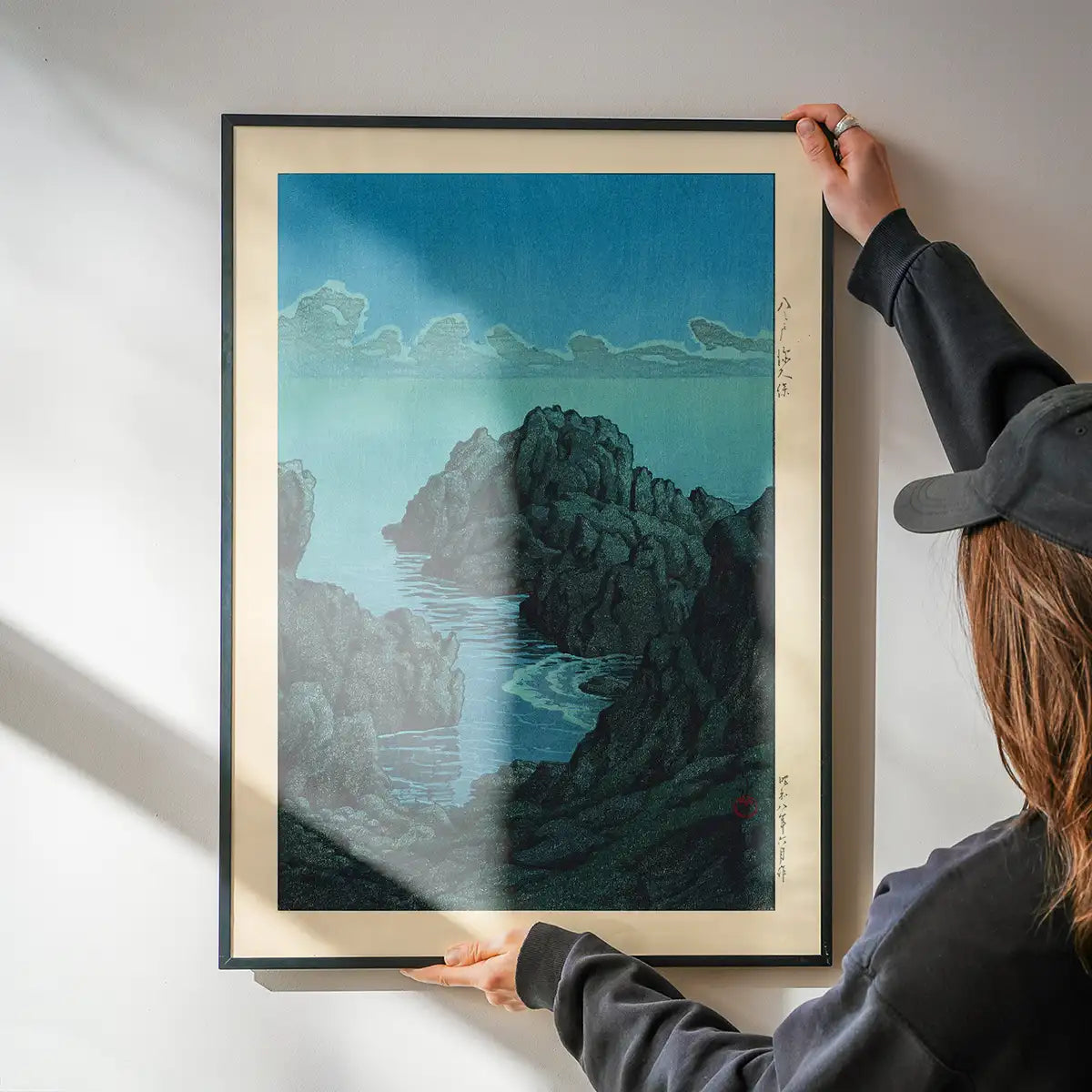 Shinkubo, Hachinohe Print by Hasui Kawase