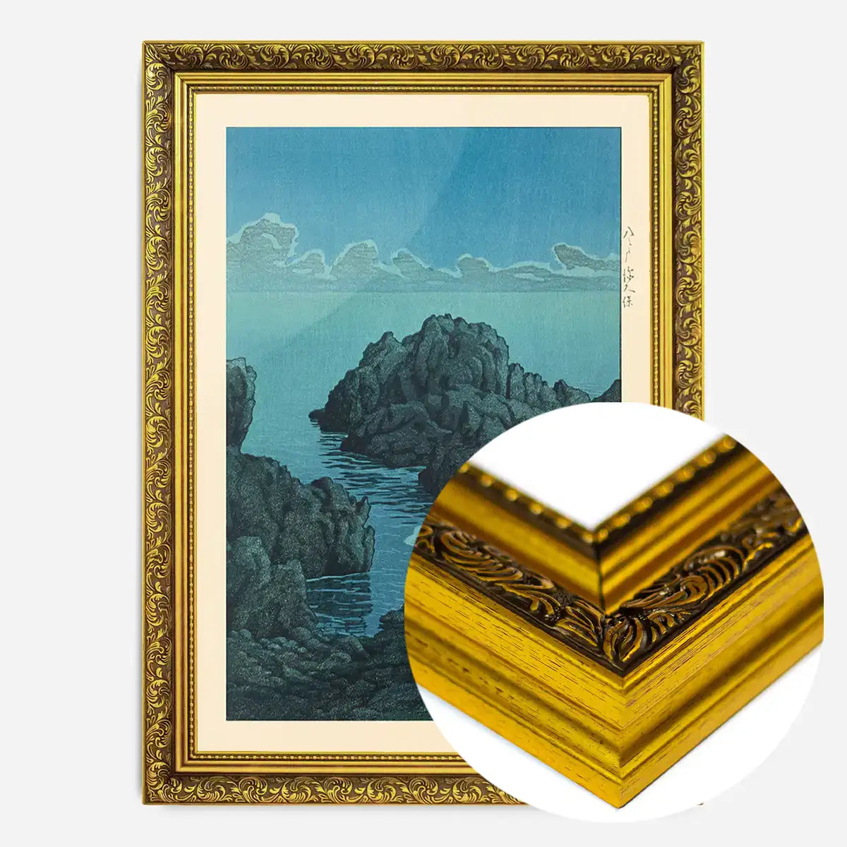 Shinkubo, Hachinohe Print by Hasui Kawase