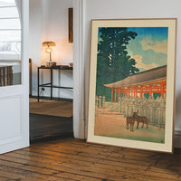 The Kasuga Shrine in Nara Print by Hasui Kawase