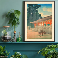 The Kasuga Shrine in Nara Print by Hasui Kawase