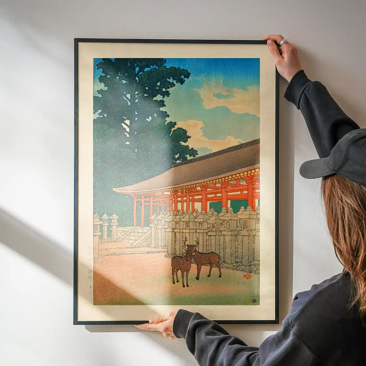 The Kasuga Shrine in Nara Print by Hasui Kawase